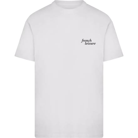 Mister Tee - French Leisure Heren Tshirt - M - Wit