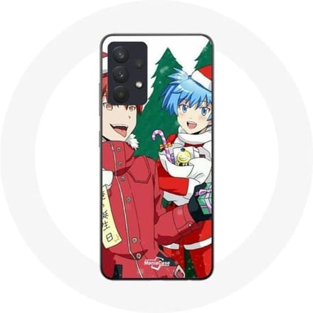 Coque pour Samsung Galaxy A13 4G / A13 4G Lite Karma et Nagisa Assassination Classroom Anime Christmas day