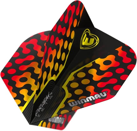 Set Professionele Dartpijlen Flights Transparant Kleuren Inclusief 3 Stuks