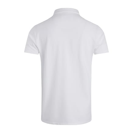 Weird Fish Heren Miles Pique Organic Poloshirt (Wit)