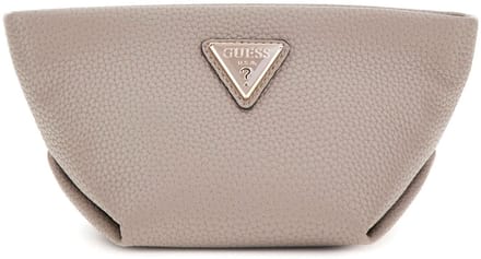 GUESS Toilettas Helina Top Zip Cosmetic Dark Taupe Bruine