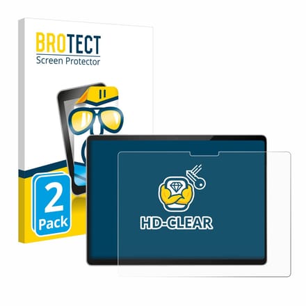 BROTECT - Screenprotector voor Microsoft Surface Pro 9 / 10 / 11 - Folie Beschermfolie transparant 2 Stuks