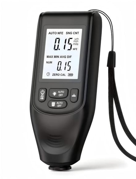 Auto Lakdiktemeter – Digitale Coatingdiktemeter – Meetbereik 0–2000 µm – Handheld met LCD-display – Voor Auto-inspectie