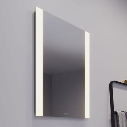 Duravit bathroom mirror "Good" 60x70 cm with LEDs on the side