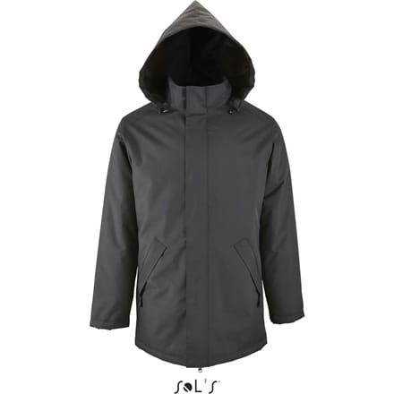 SOL'S Unisex Jacket With Padded Lining Robyn L02109 - Charcoal Grey (Solid) - 3XL