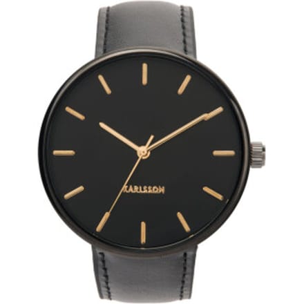 Karlsson Horloge Minimal - Zwart - Ø4cm - Scandinavisch,Modern