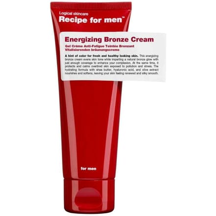 Recipe For Men - Hydraterende Gezichtscrème voor mannen met brons effect - Energizing Bronze Cream 75ml