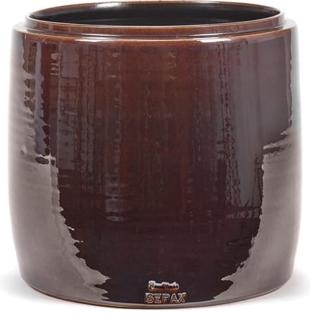 Serax Bloempot Bruin D 30 cm H 30 cm Opening 26 cm