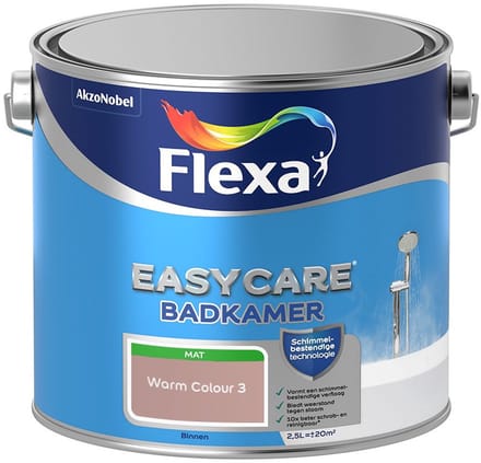 Flexa - Easycare Badkamer - Warm Colour 3 - Mengverf - 2,5 L