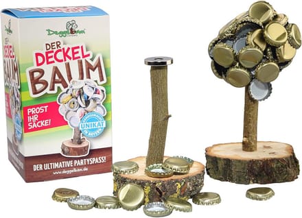 Deggelbam Bierboom Magnetische Capsule Boom - drinkspel/Het origineel uit Duitsland