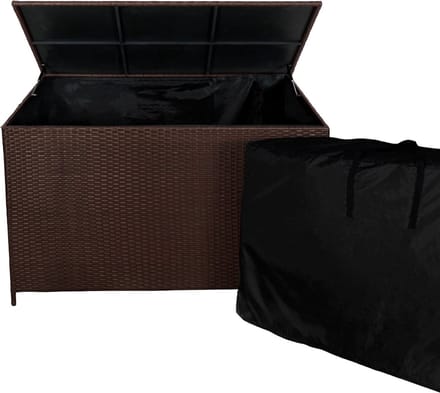 Kussenbox - rotan - 582 l - bruin