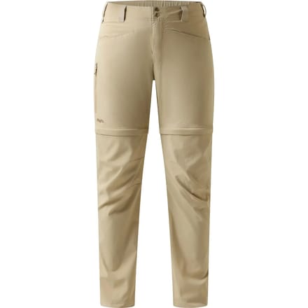 Haglofs Lite Standard Zip-off Ii Broek Beige 36 / Regular Vrouw