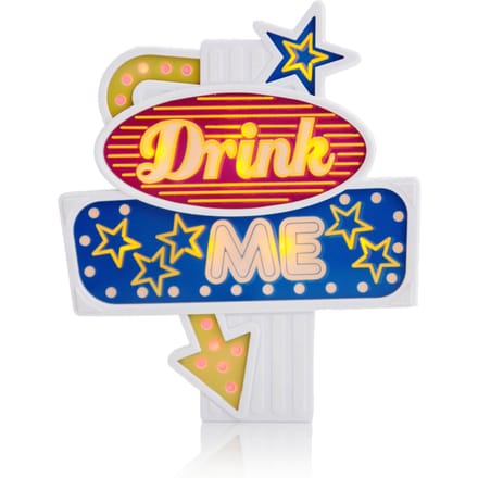 Suck UK Drink Me Flestopper Met Verlichting