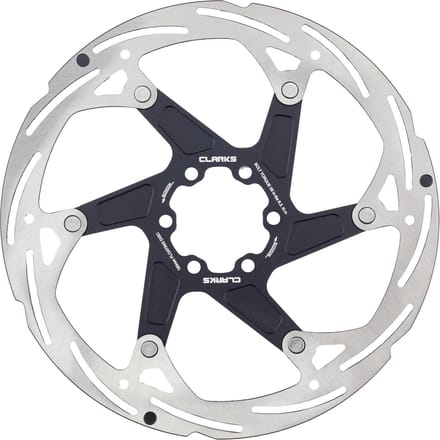 Clarks CFR-13FA Floating Remschijf 6-bouts 180 mm, zilver/zwart