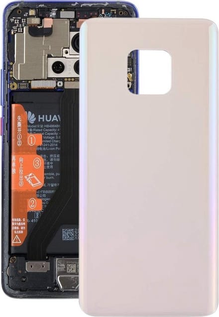 Batterij Cover Achterkant Geschikt voor Huawei Mate 20 Pro – Premium – Roze
