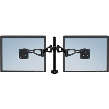 Monitorarm Fellowes Vista dubbel zwart