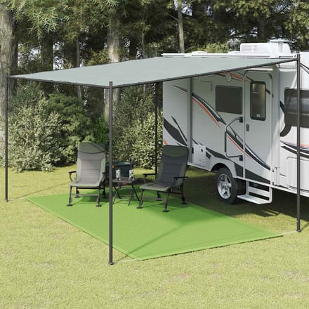vidaXL - Tenttapijt - 250x400 - cm - HDPE - lichtgroen