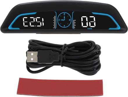 Auto HUD Display - Model HD - Automatische Helderheidsaanpassing - Veiligheidsalarm