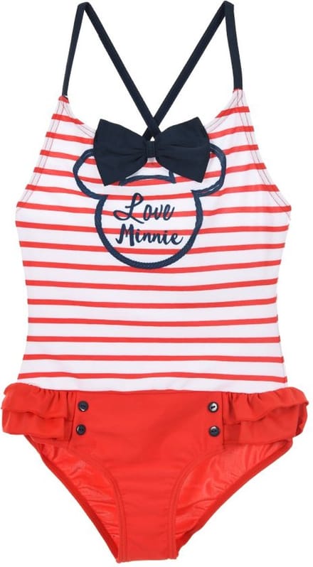 Minnie Mouse - Badpak - Gestreept - 3 jaar - 98cm