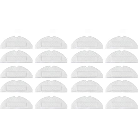 Lot de 20 lingettes de nettoyage jetables pour robot de balayage Xiaomi white
