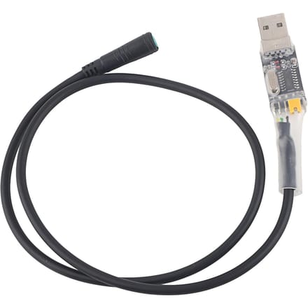 Elektrische fietsmotor USB-programmeerkabel voor BAFANG BBS01 BBS02 BBS03 BBSHD middenmotorkit black