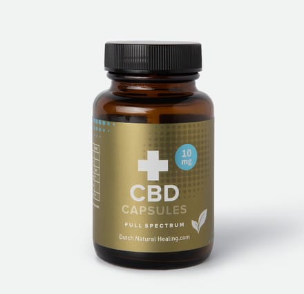 CBD Capsules 60 Stuks - 100% Full Spectrum Hennepextract - Onafhankelijk Getest - CBD Supplementen - 10mg CBD per Capsule
