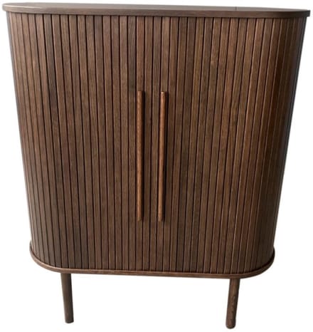 Nordic Home - Tamika wandkast 118 cm - donkerbruin