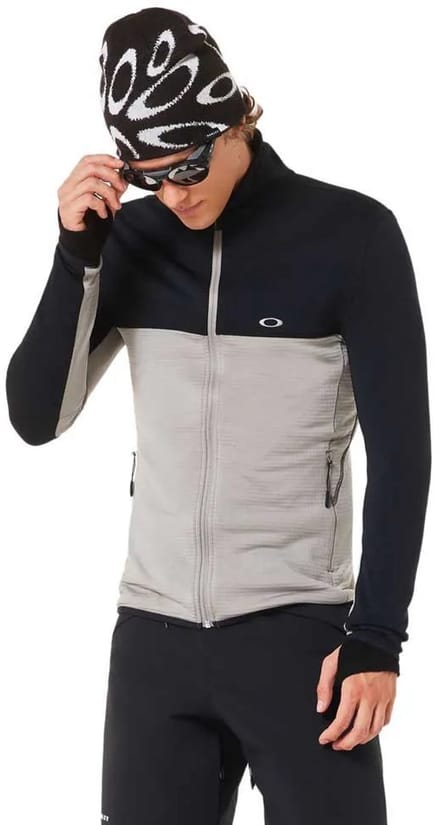 Oakley Apparel Canopy Fleece Met Volledige Rits Grijs XL Man