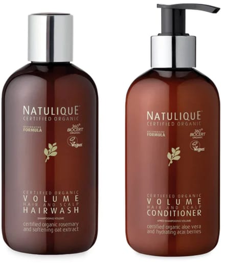 NATULIQUE DUO PACK Volume Hairwash, 250ml + Volume Conditione, 250ml