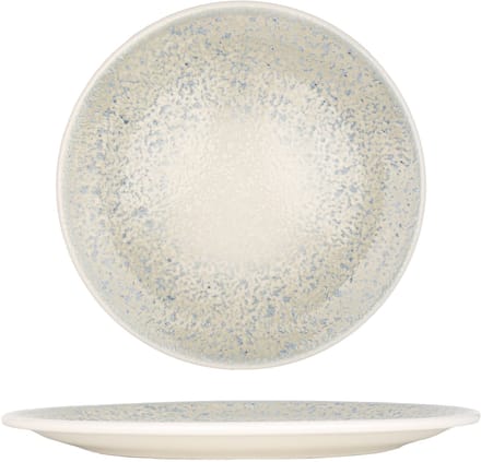 By Bone Dinerbord - Natura Ocean - Porselein - 25 cm - set van 6
