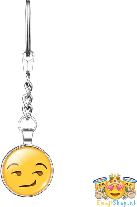 Flirt Emoji Sleutelhanger - Bekend van Whatsapp - Gratis verzending