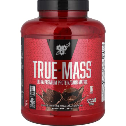 Finish First, True Math, Verrijkte Eiwit- & Koolhydraatdrankmix, Chocolademilkshake, 5.82 lbs (2,64 kg)
