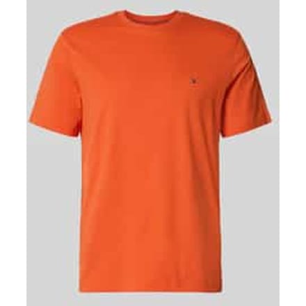 Regular fit T-shirt van puur katoen
