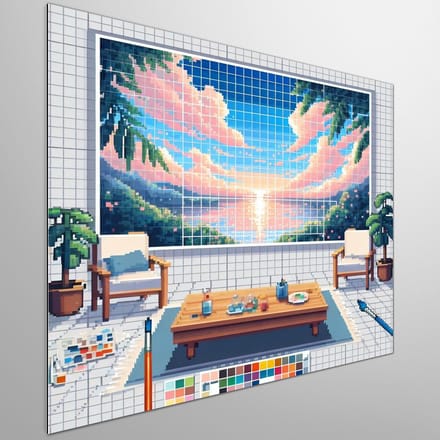 Kunstprint | Wanddecoratie | Dibond | 60 × 60 cm
