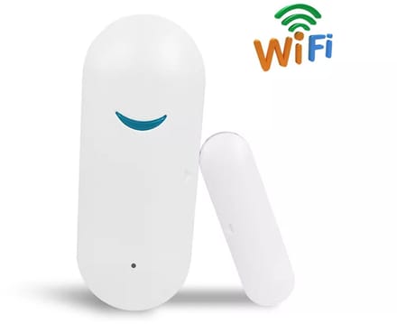 Tuya Deursensor met App - Deuralarm - Google assistant + Amazon Alexa - Magneetcontact - Entreemelder - Raamsensor - iPhone & Android