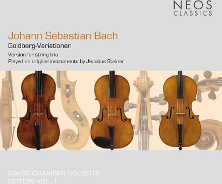 Jacobus Stainer - J.S. Bach: Goldberg-Variationen (Version For String Trio) (CD)