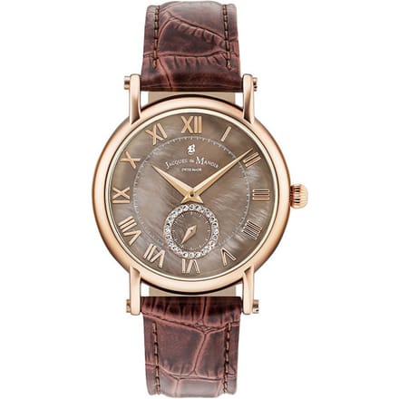 JACQUES du MANOIR VEN.04 Dames Horloge 36mm Swiss-Made