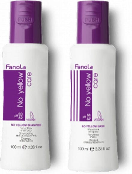 Fanola No Yellow Shampoo + Masker 100ml