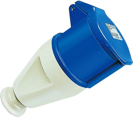 Walther 331306 CEE contrastekker 3/32A, 32A 3P 230V 6h IP44