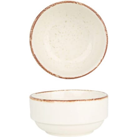 Rinart Serveerschaal - Brunilda - Porselein - 12 cm (340cc) - set van 2