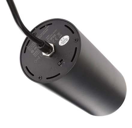 Deko Light Lucea 15 707127 Hanglamp LED vast ingebouwd 15 W LED Energielabel: F (A - G) Diepzwart (RAL 9005)