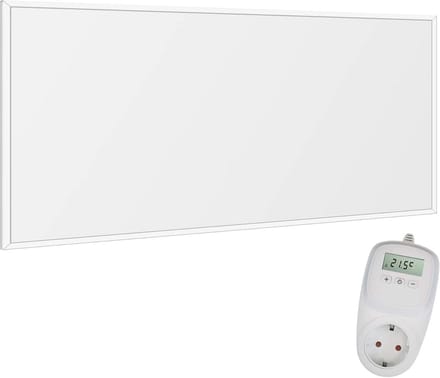 Infrarood Verwarming - Paneel Verwarming - Ruimte Verwarmen - Carbon Kristal Technologie - 450 Watt - Wit