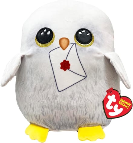 TY Squish A Boo Knuffel Harry Potter Uil Hedwig 20 cm