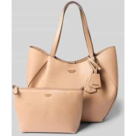 GUESS shopper Amorette 2 in 1 Tote Bag Beige