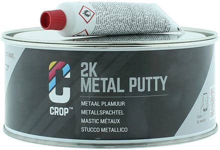 CROP 2K Metaal Plamuur 750ml + Verharder