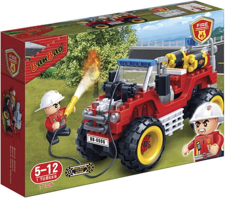 BanBao Brandweerjeep 7106
