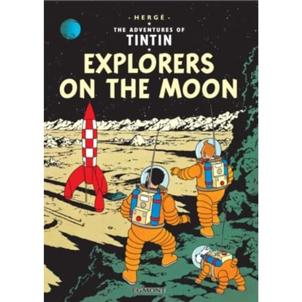 Explorers On The Moon - The Adventures Of Tintin - Herge