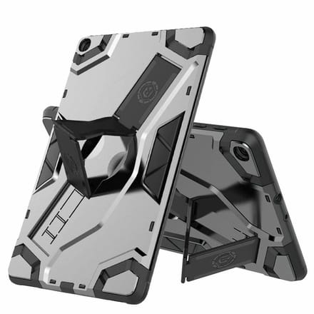Ntech Escort Armor Hoesje Hoesje Geschikt Voor Samsung Galaxy Tab A 10.1 (2019 - Space Gray