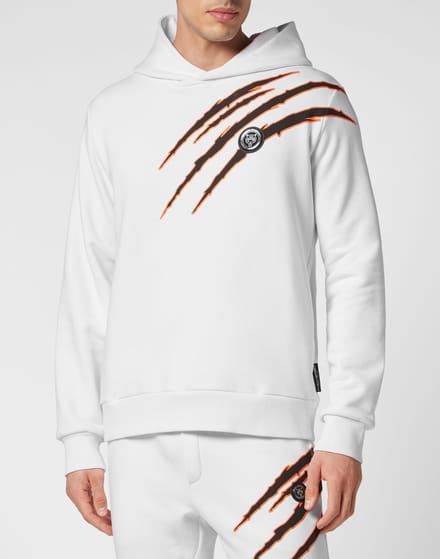 Sweatshirt Met Capuchon Scratch