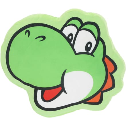 Super Mario gevormd kussen - Yoshi